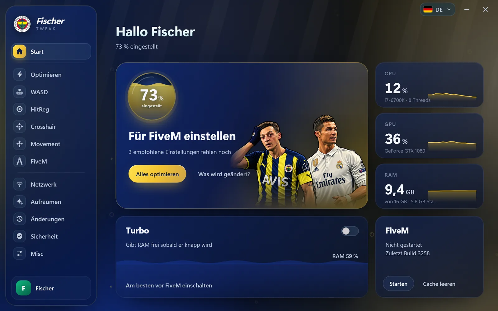 Design Fener × Real